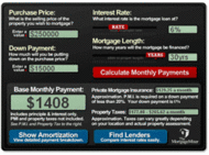 Misers Mortgage Calculator screenshot